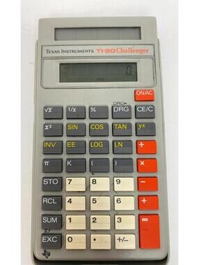 TI-30 Challenger Solar Powered Calculator